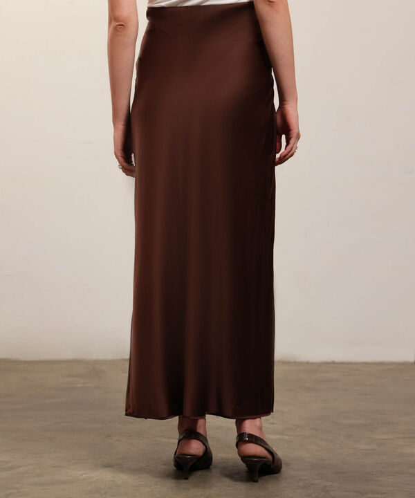 Falda Larga Minimalista para Mujer