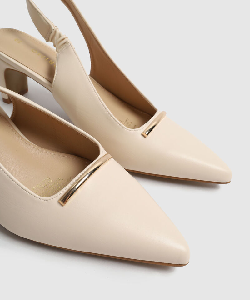 Tacones Mujer Destalonados Con Detalle