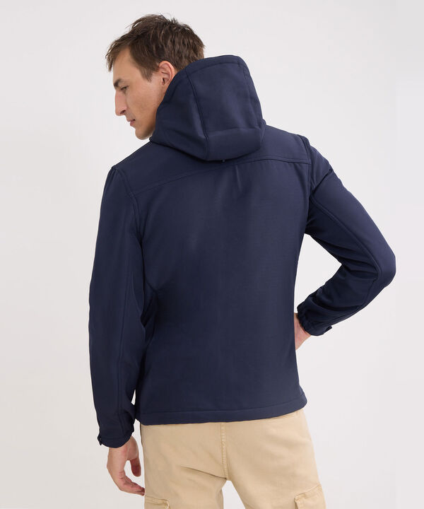 Chaqueta Manga Larga Con Capota