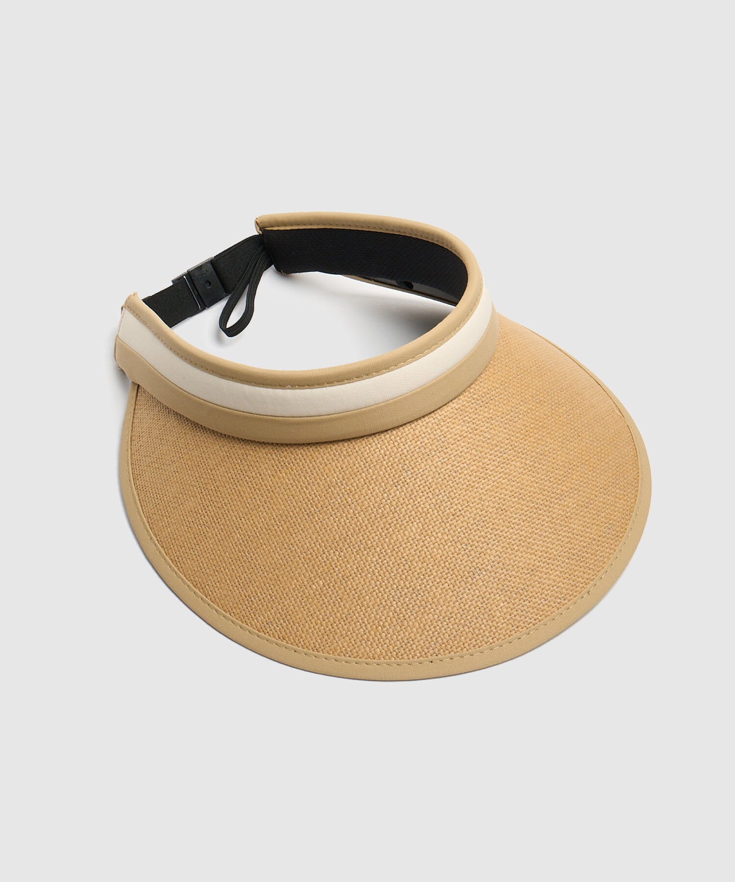 Visera De Sol Mujer En Tejido Natural