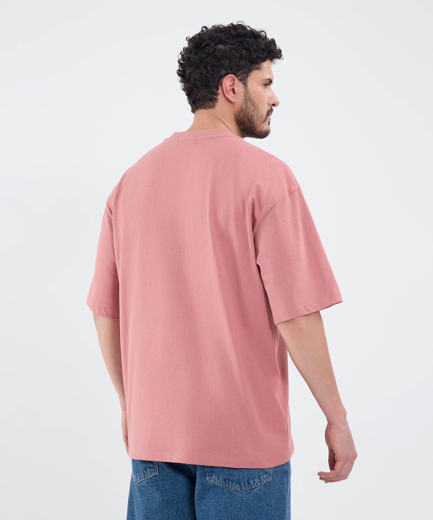 Camiseta Boxy Con Estampado