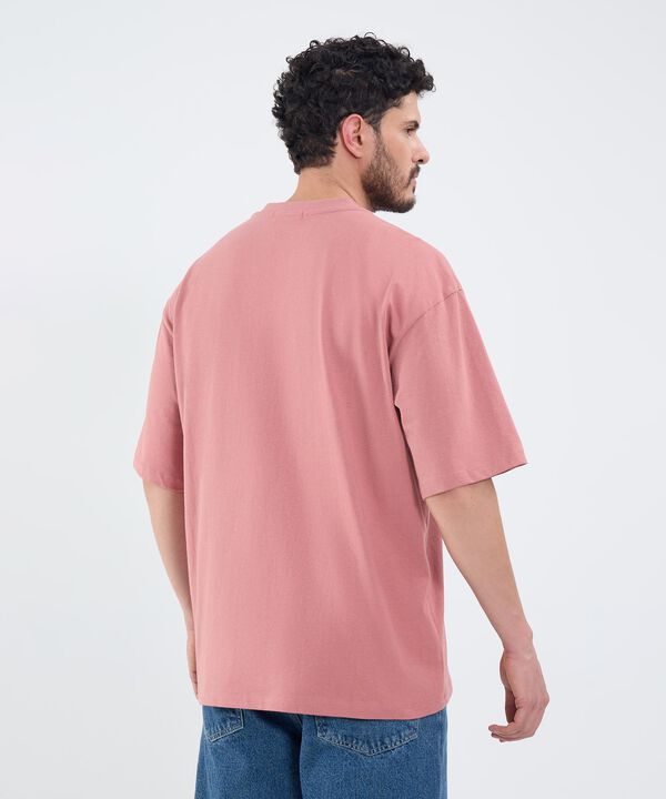 Camiseta Boxy Con Estampado