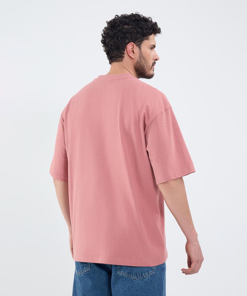 Camiseta Boxy Con Estampado