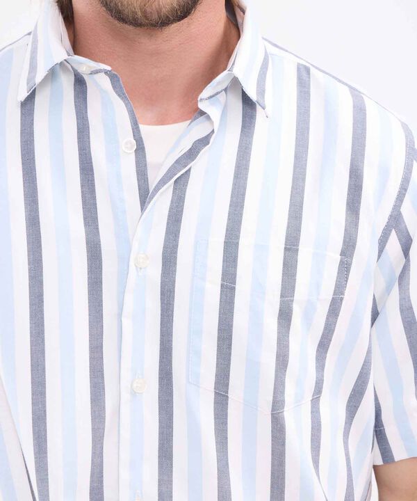 Camisa A Rayas Para Hombre