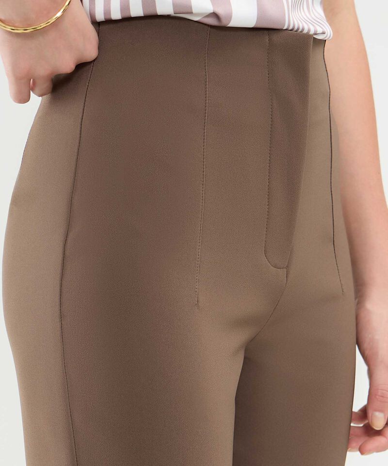 Pantalon Tiro Alto Para Mujer