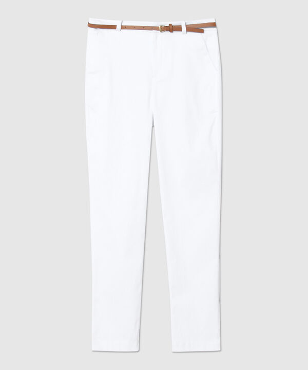 Pantalon Basico Bolsillos Diagonal