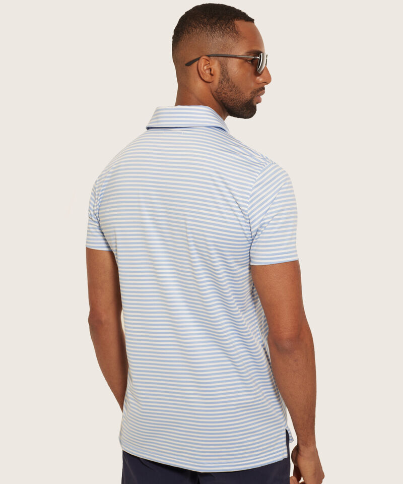 Polo Prete&ntilde;ida De Rayas Cuello Maquina