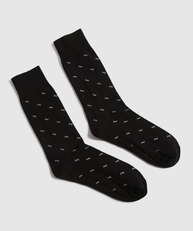 Medias Largas Estampado de Rombos