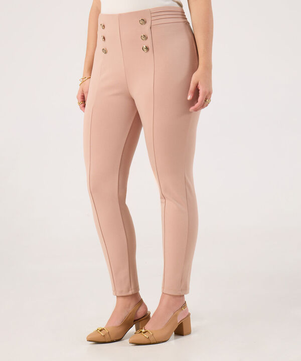 Leggins Con Botones Y Alforzas image number null