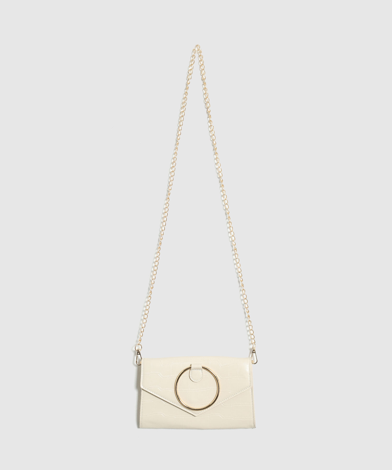 Bolso De Cadena Con Argolla Para Mujer