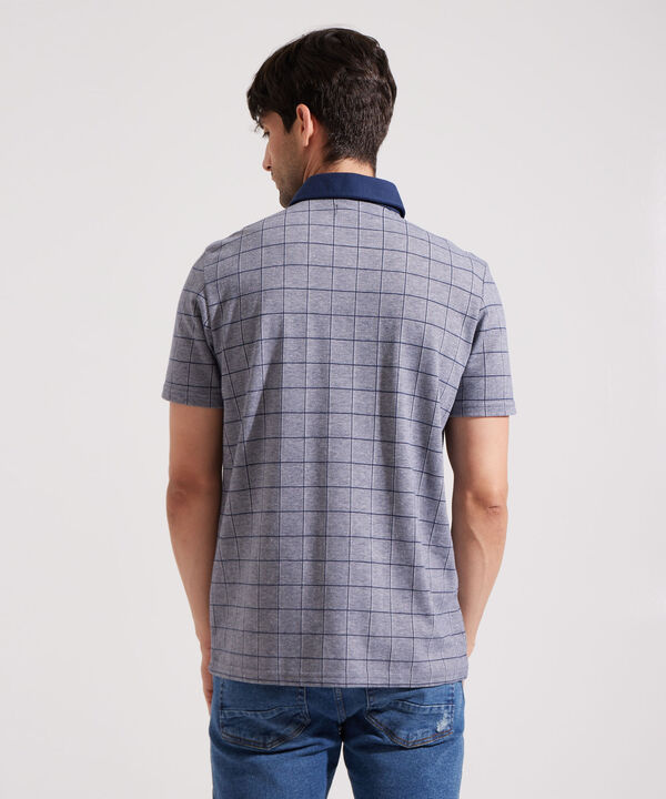 Polo Cuello Duro a Cuadros