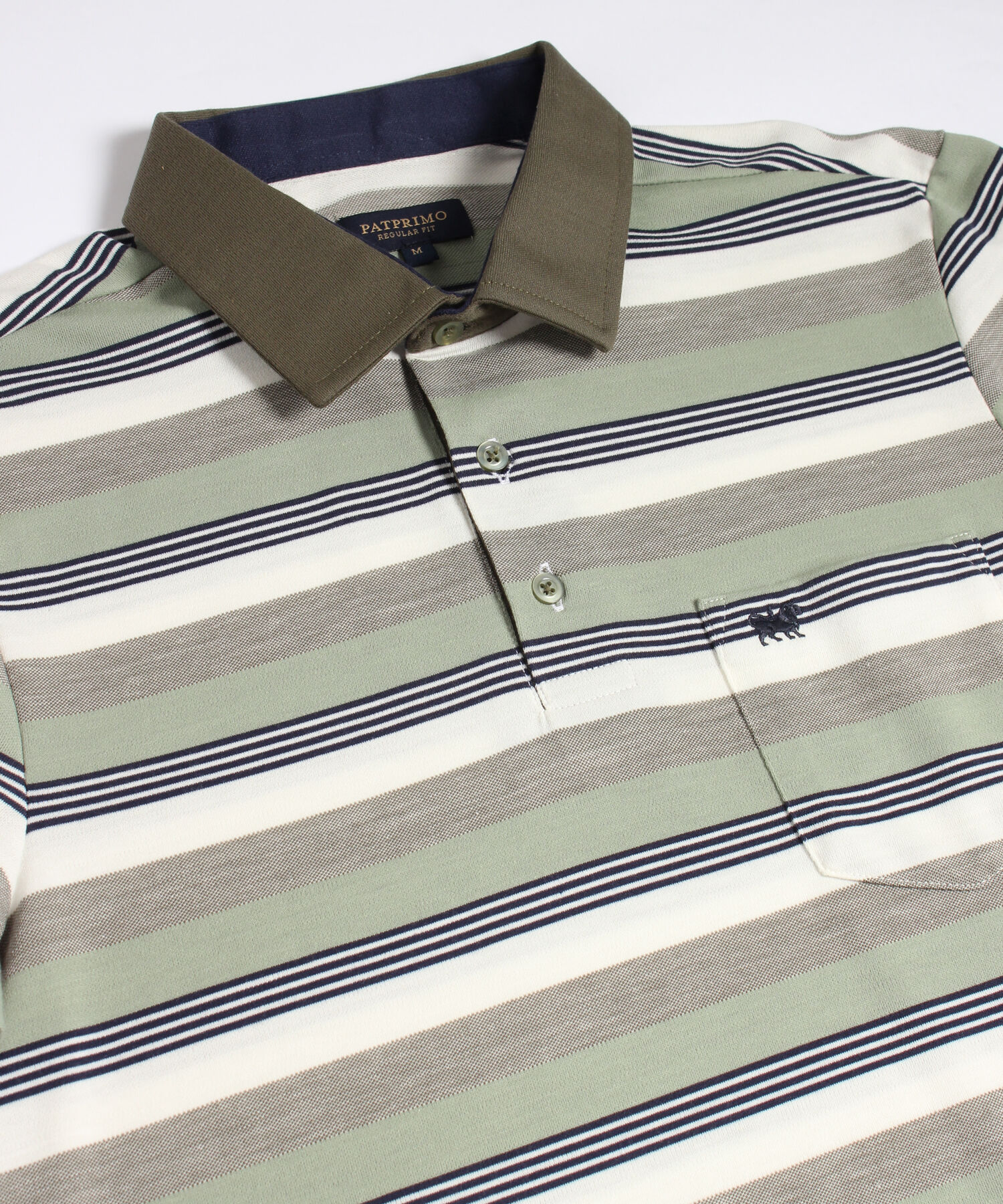 Polo Preteñida Cuello Duro