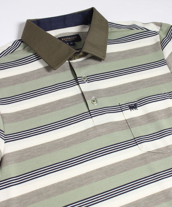 Polo Preteñida Cuello Duro