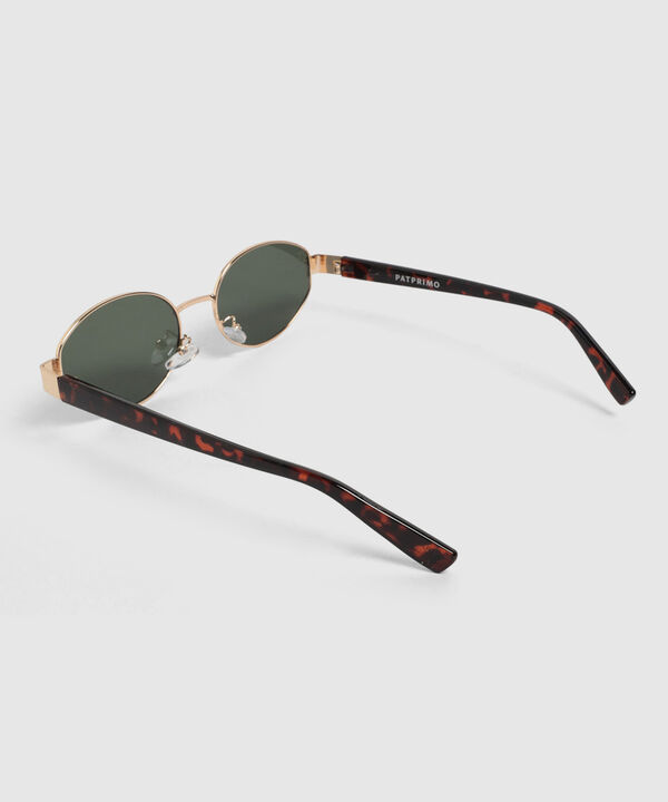Gafas De Sol Marco Ovalado Para Mujer