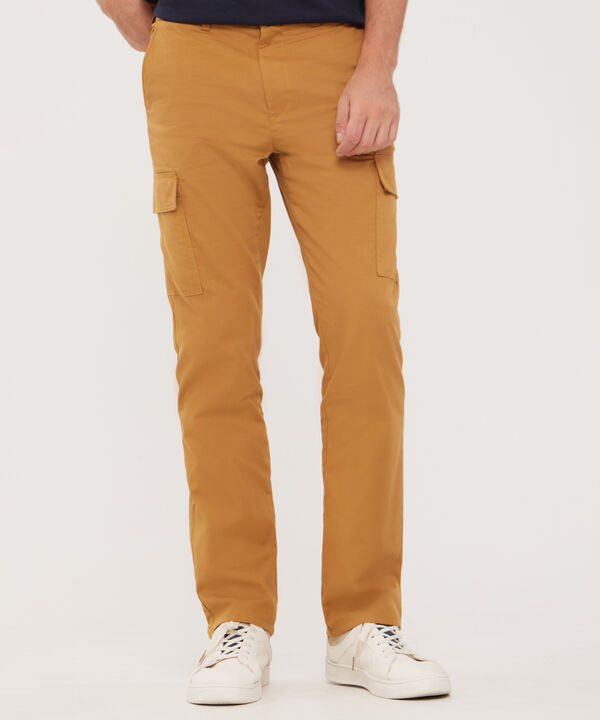 Pantalón Tipo Cargo Unicolor image number null