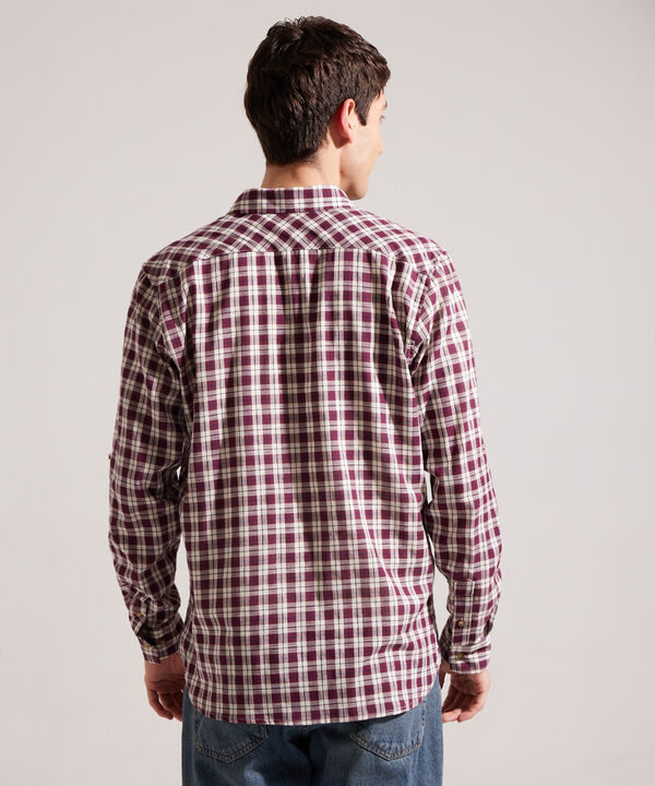 Camisa Manga Larga Preteñida Button Down