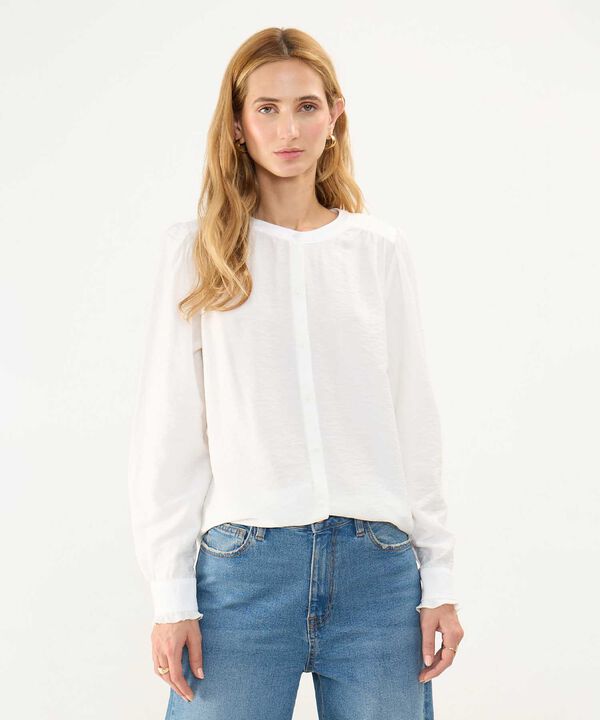 Blusa Cuello Mao image number null