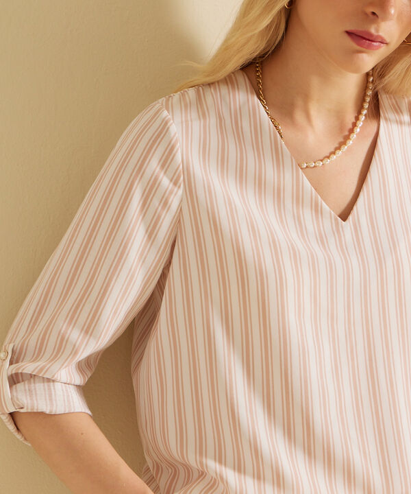 Blusa Manga 3/4 Estampada Monoproducto