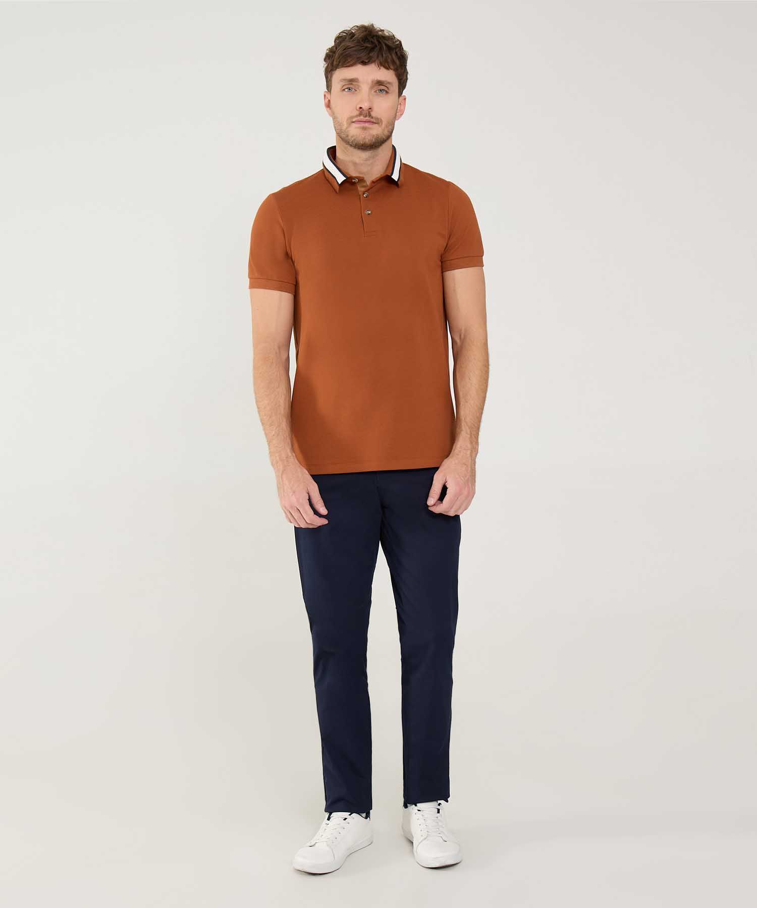 Polo Cuello Tejido