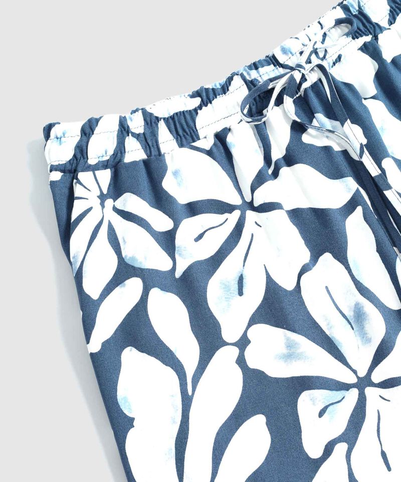 Pantal&oacute;n Holgado Estampado Mujer Curvy