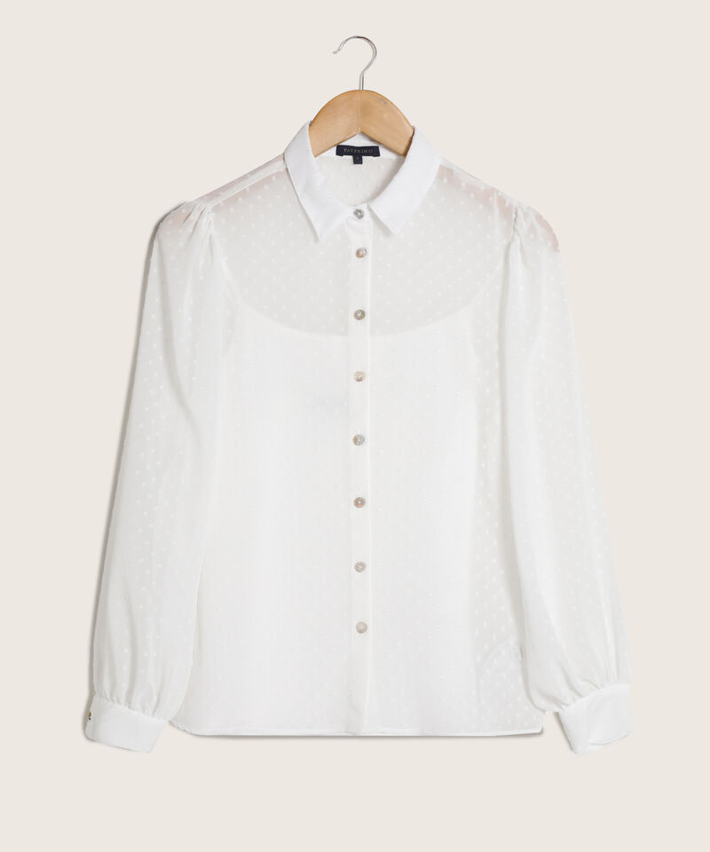 Camisa Manga Larga Globo Con Top Interno