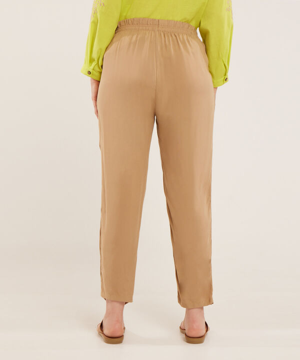 Pantalón Amplio Unicolor
