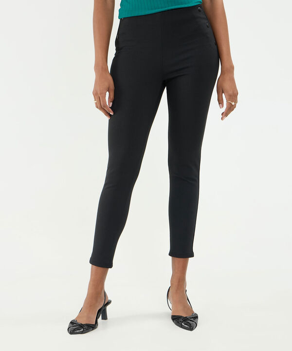Leggins Con Broches En Frente Para Mujer image number null