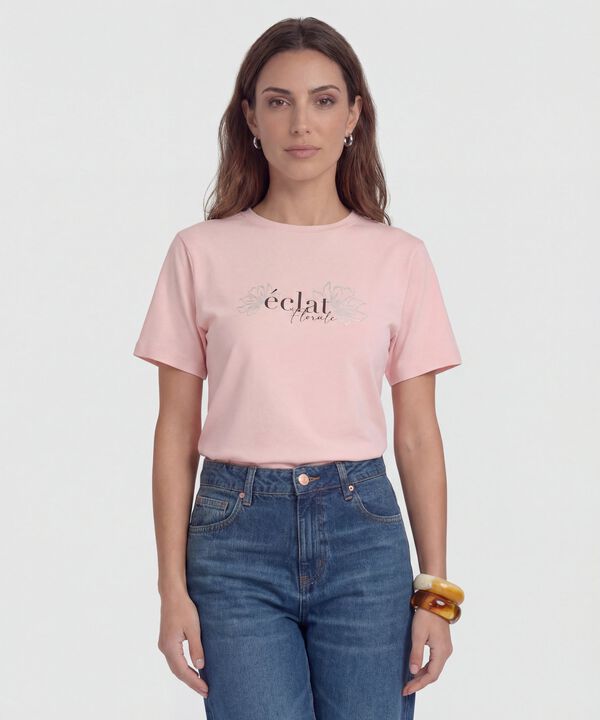 Camiseta Estampada Manga Corta  image number null