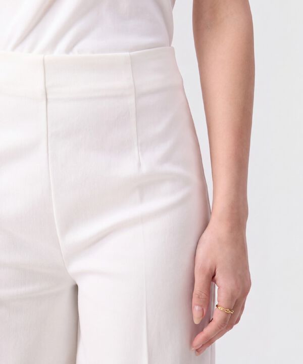 Pantal&oacute;n Culotte con Pretina Lisa Para Mujer