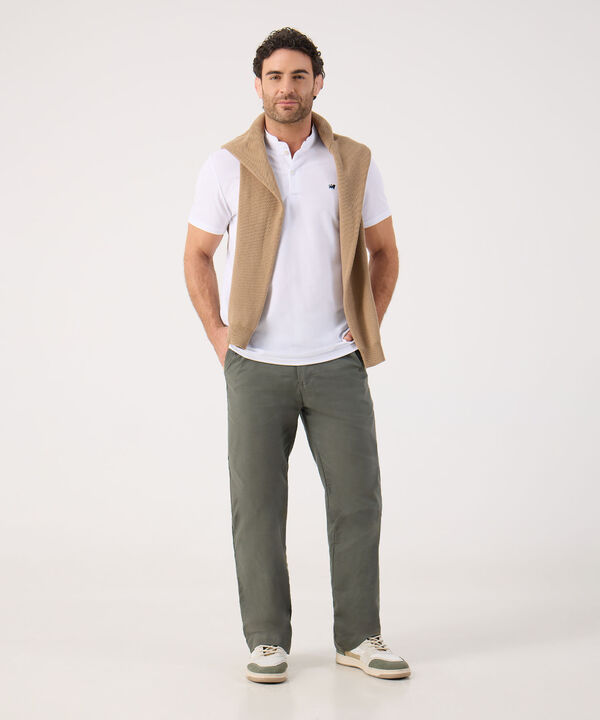 Pantalon Regular Para Hombre image number null