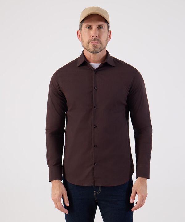 Camisa Formal De Manga Larga Para Hombre image number null