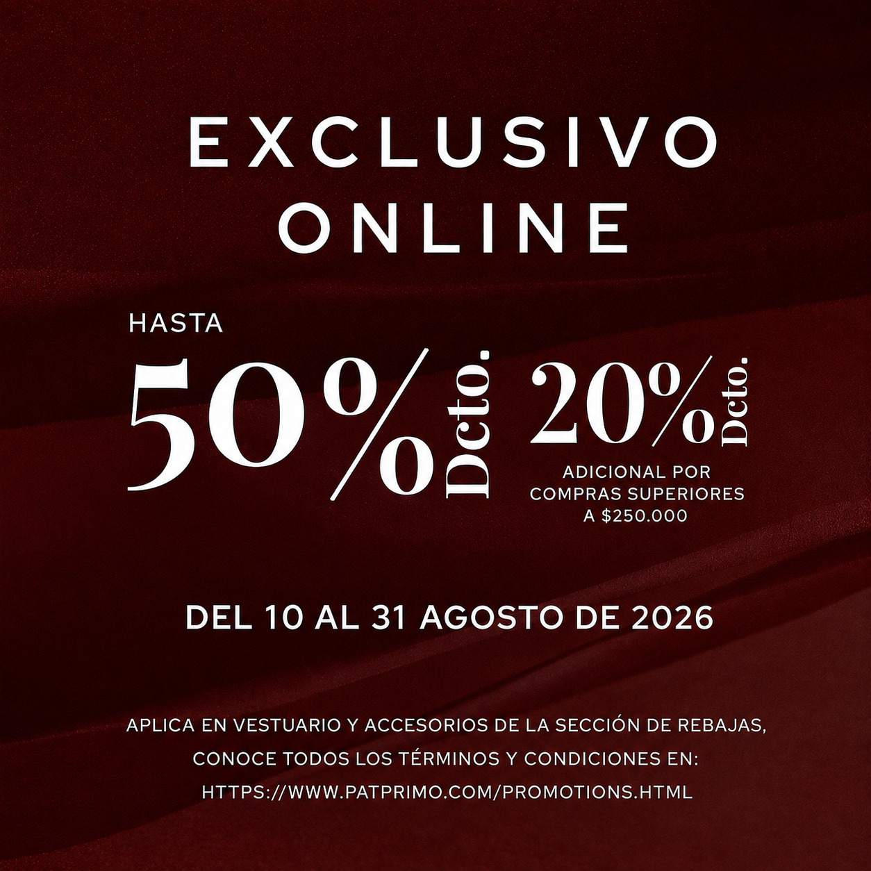 Ropa Descuento para Mujer y Hombre
