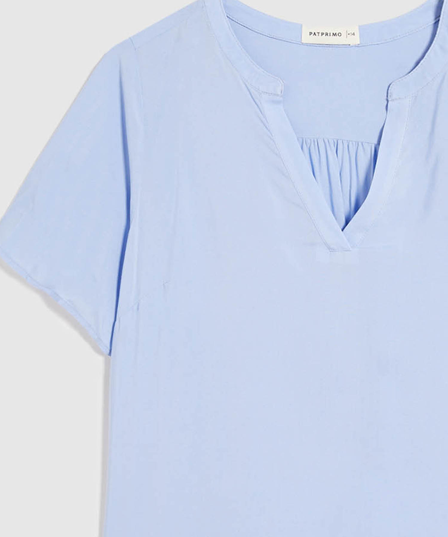 Blusa Para Mujer Curvy Escote En V