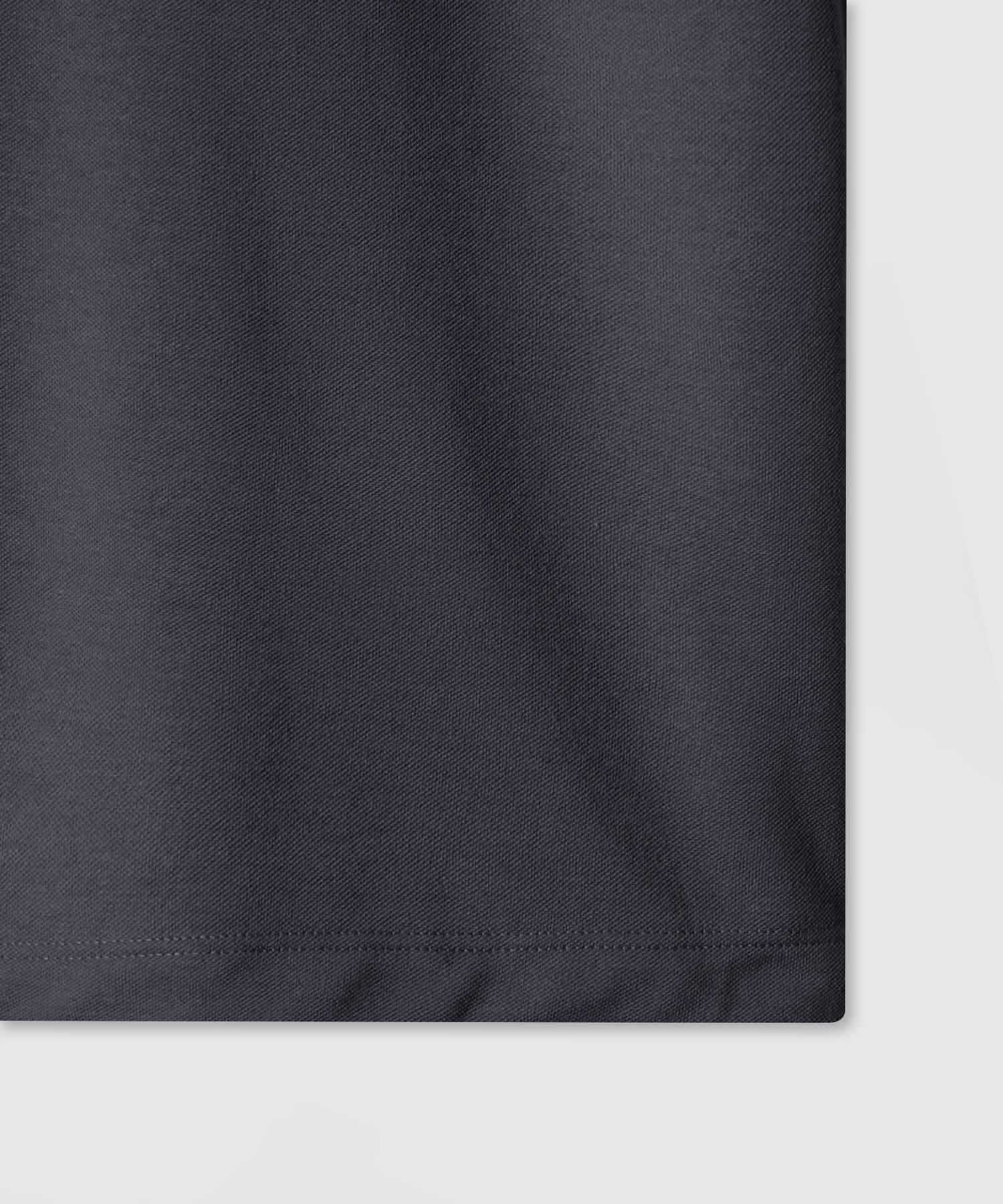 Polo Tejido Unicolor Cuello Y Puños Tejidos,Sin Bolsillo Con Hiladillo.
