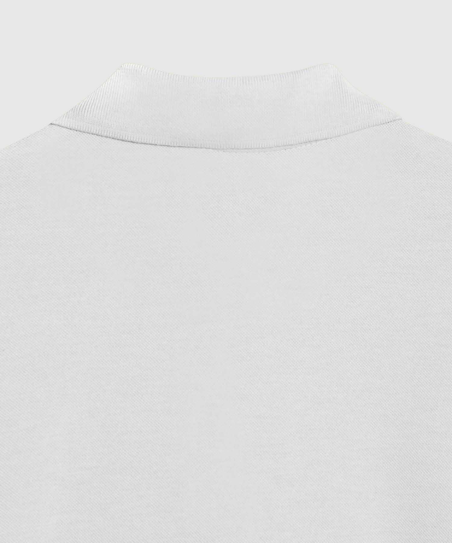 Polo Tejido Unicolor Cuello Y Puños Tejidos,Sin Bolsillo Con Hiladillo.