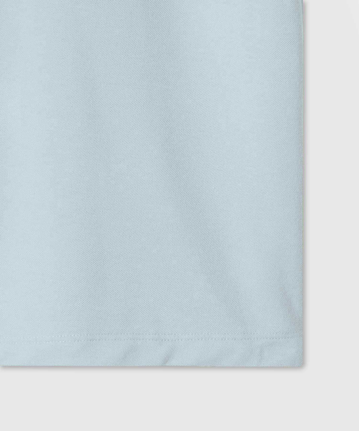 Polo Básica Cuello Tejido, AzulClaro, personalized