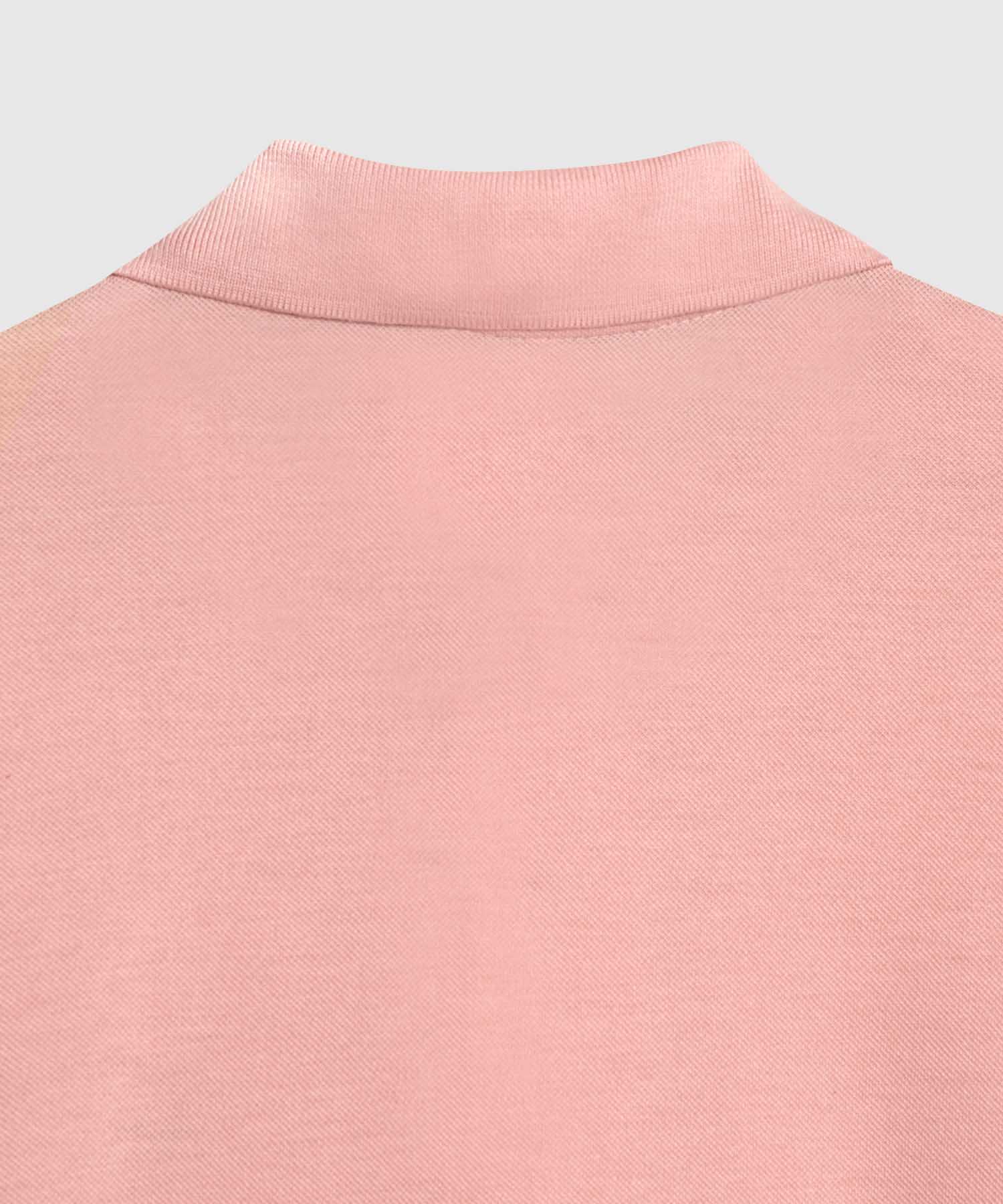 Polo Tejido Unicolor Cuello Y Puños Tejidos,Sin Bolsillo Con Hiladillo.