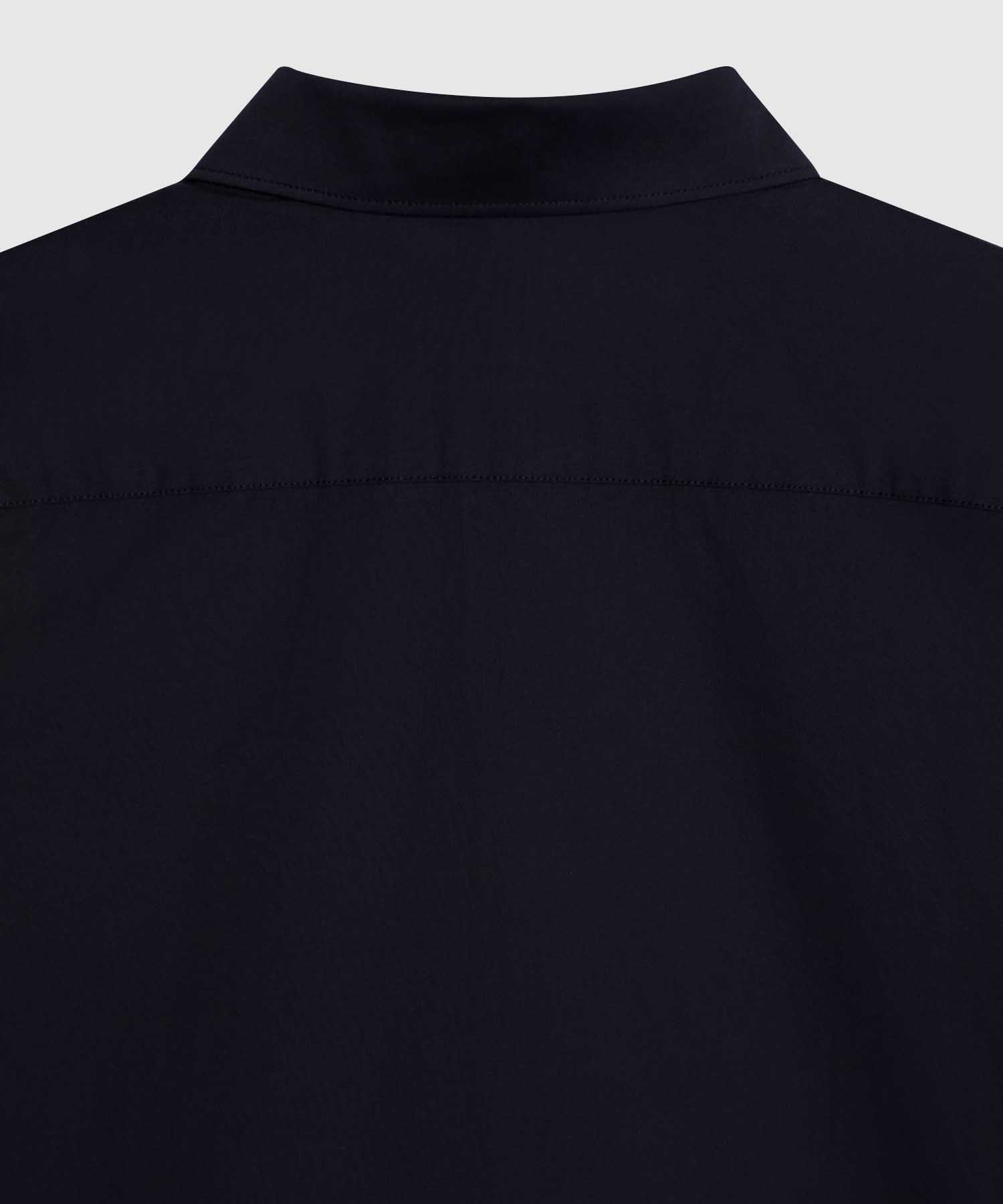 Camisa Formal de Manga Corta para Hombre, Negro, personalized