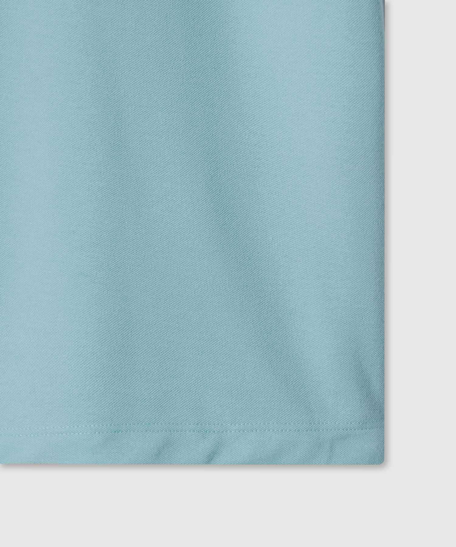 Polo Tejido Unicolor Cuello Y Puños Tejidos,Sin Bolsillo Con Hiladillo.