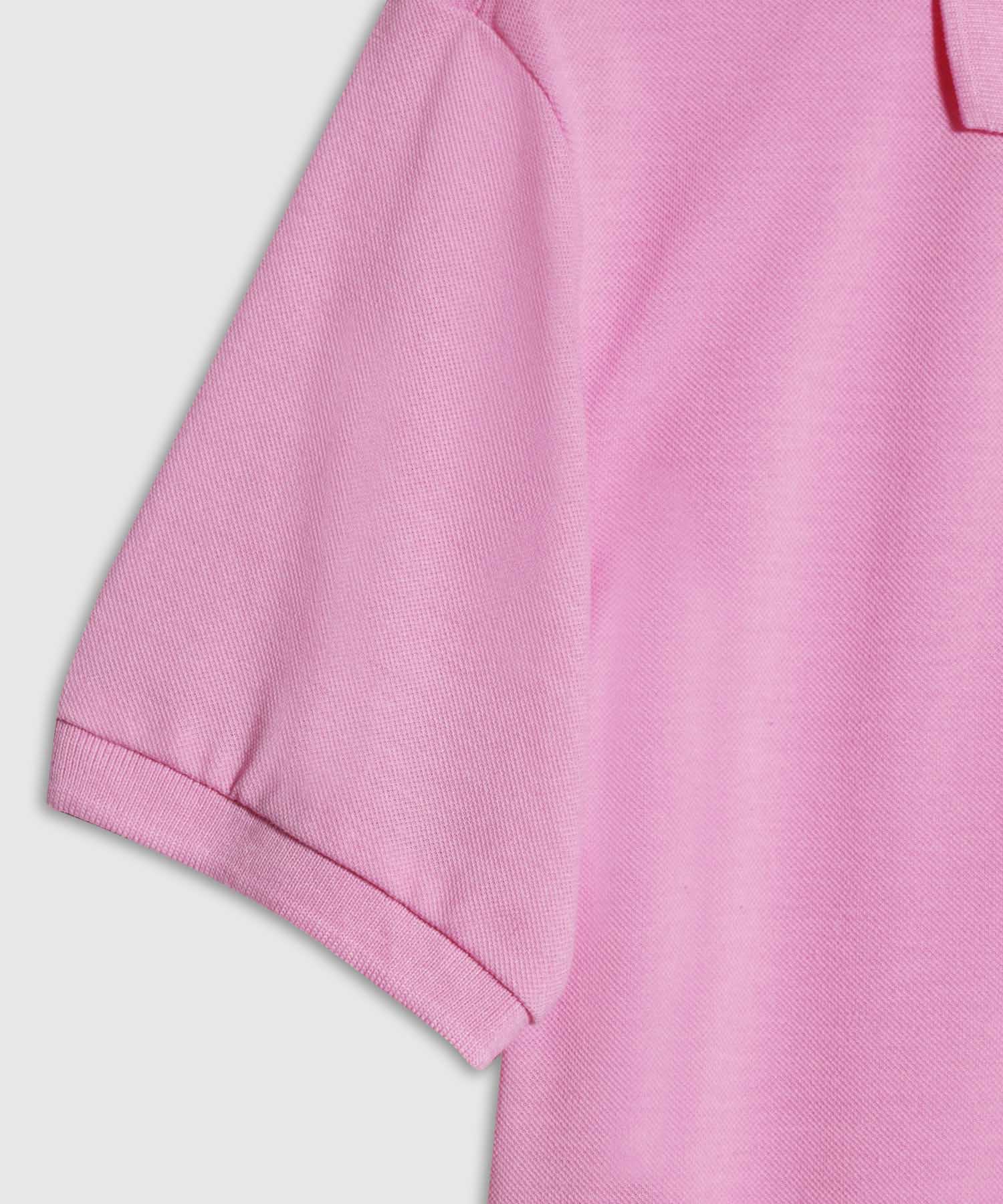 Polo Tejido Unicolor Cuello Y Puños Tejidos,Sin Bolsillo Con Hiladillo.