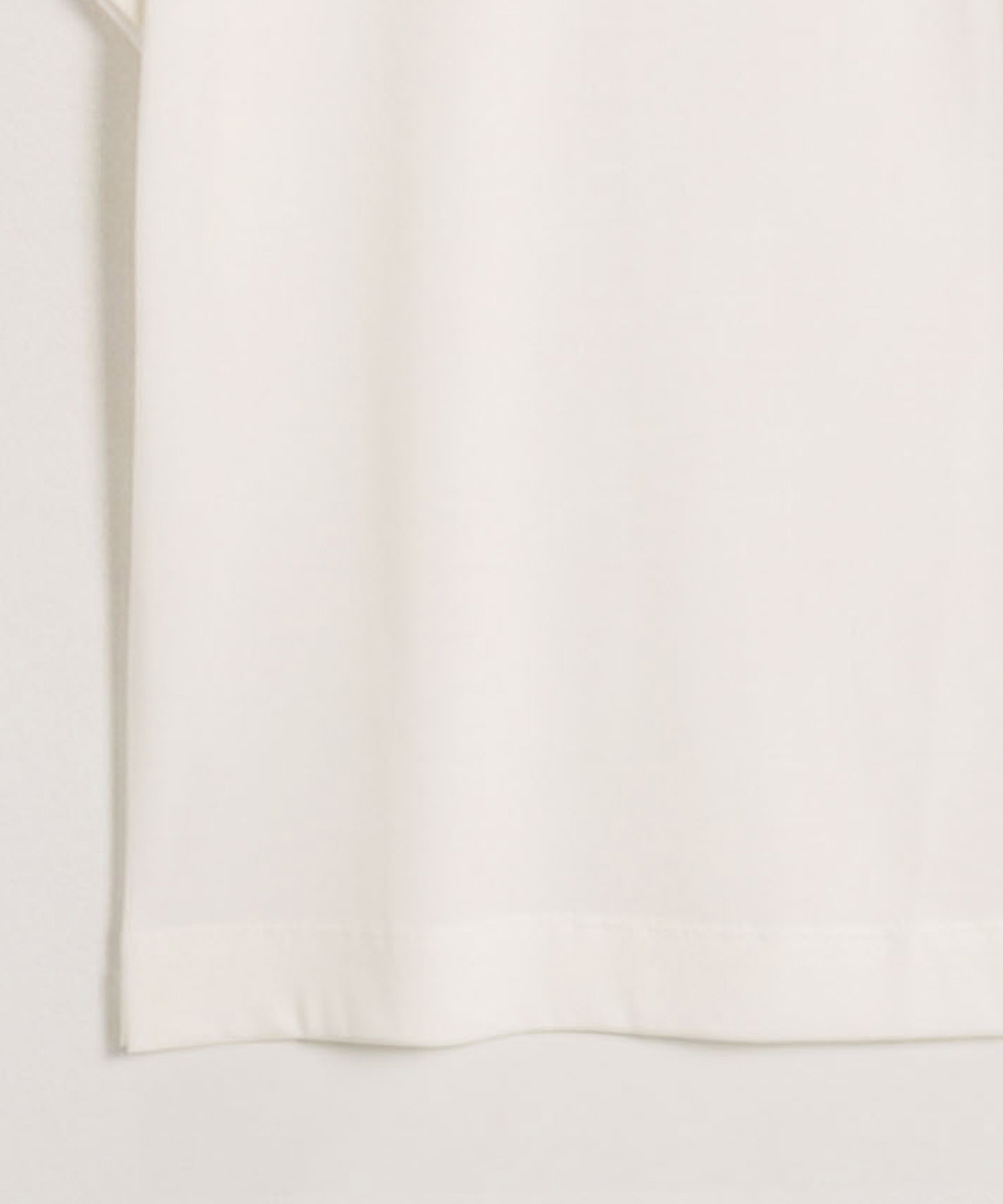 Camiseta Holgada Bordado Discreto Mujer, Crema, personalized