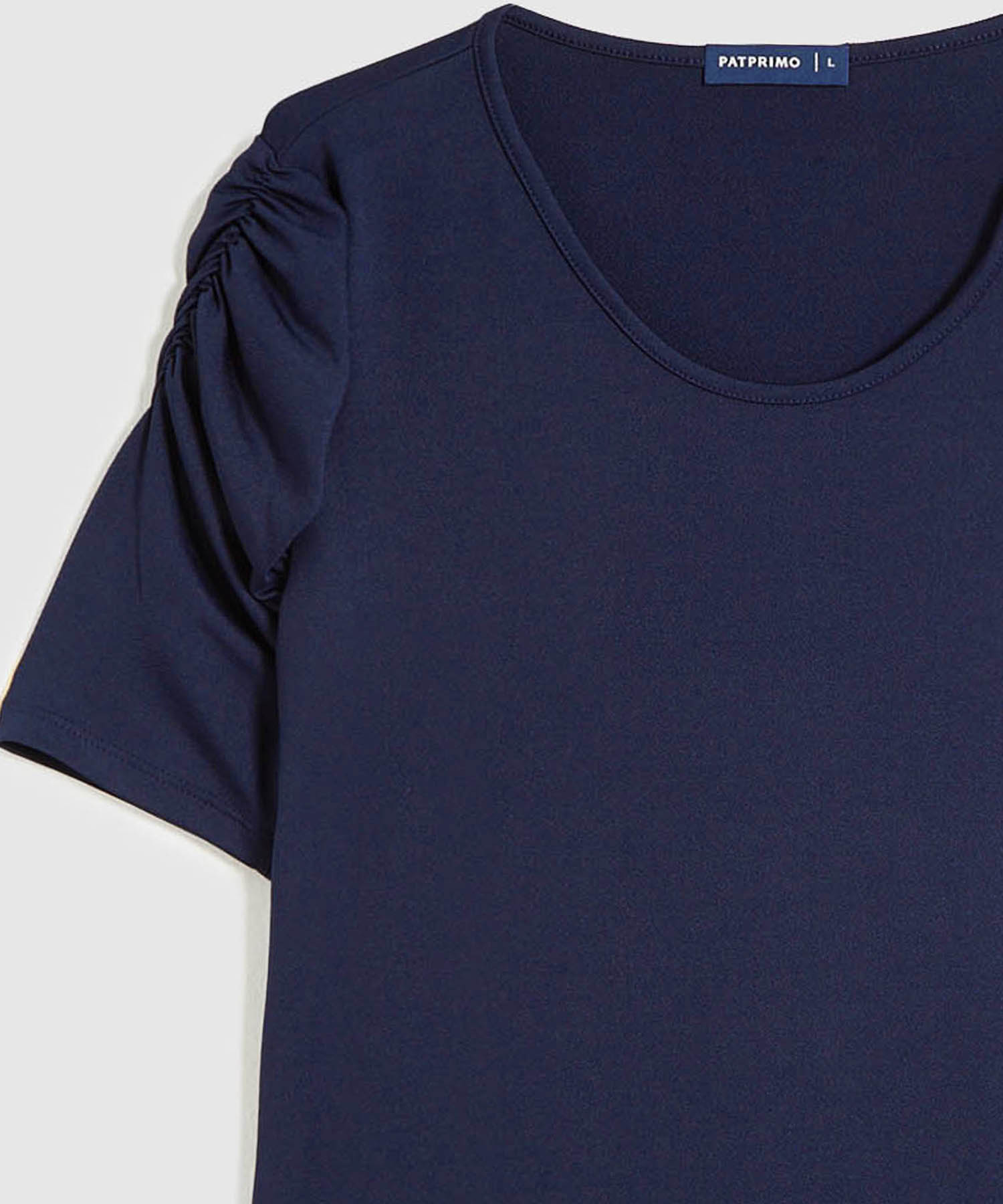 Camiseta Con Ruche, Azul2, personalized