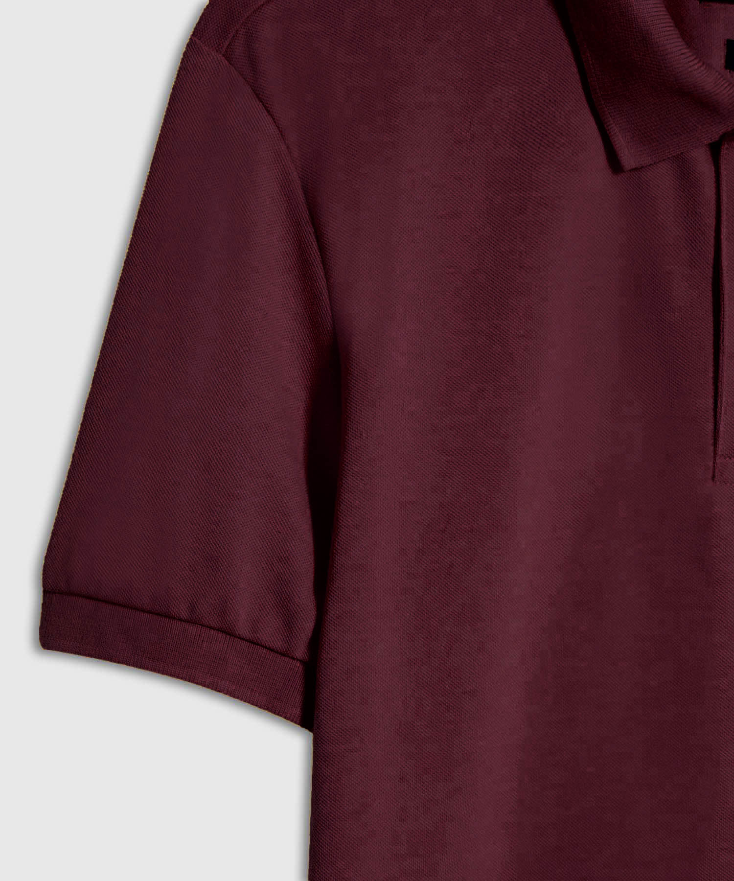 Polo Tejida Básica, Vino, personalized
