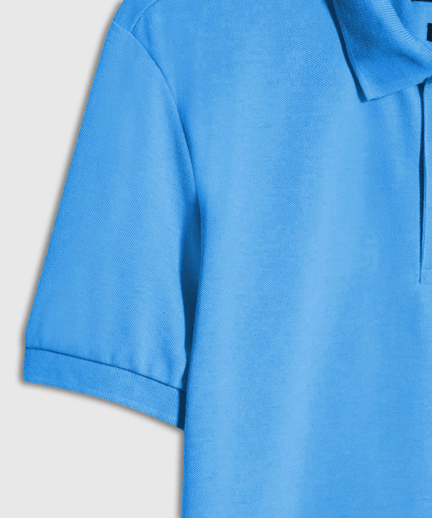 Polo Cuello Duro, AzulClaro, personalized
