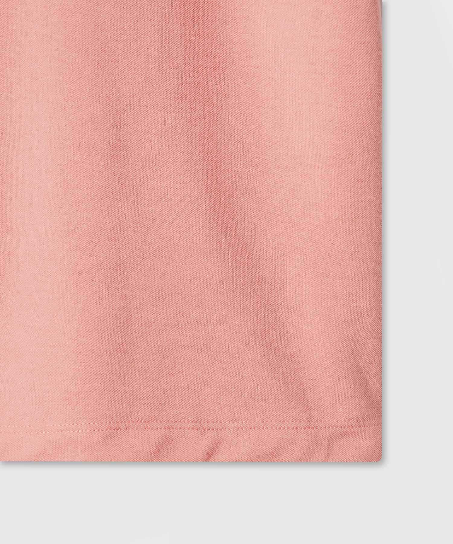 Polo Tejido Unicolor Cuello Y Puños Tejidos,Sin Bolsillo Con Hiladillo.