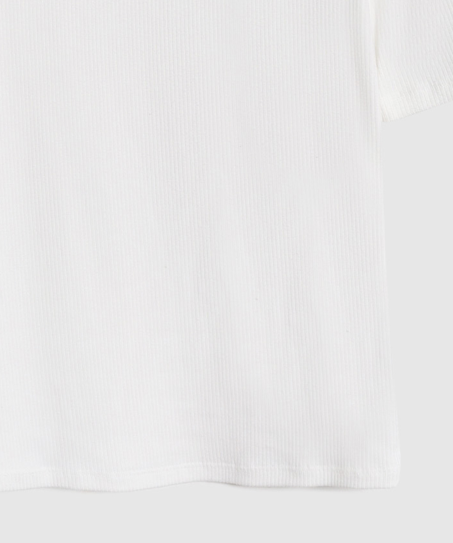 Camiseta Texturizada Unicolor, Blanco, personalized