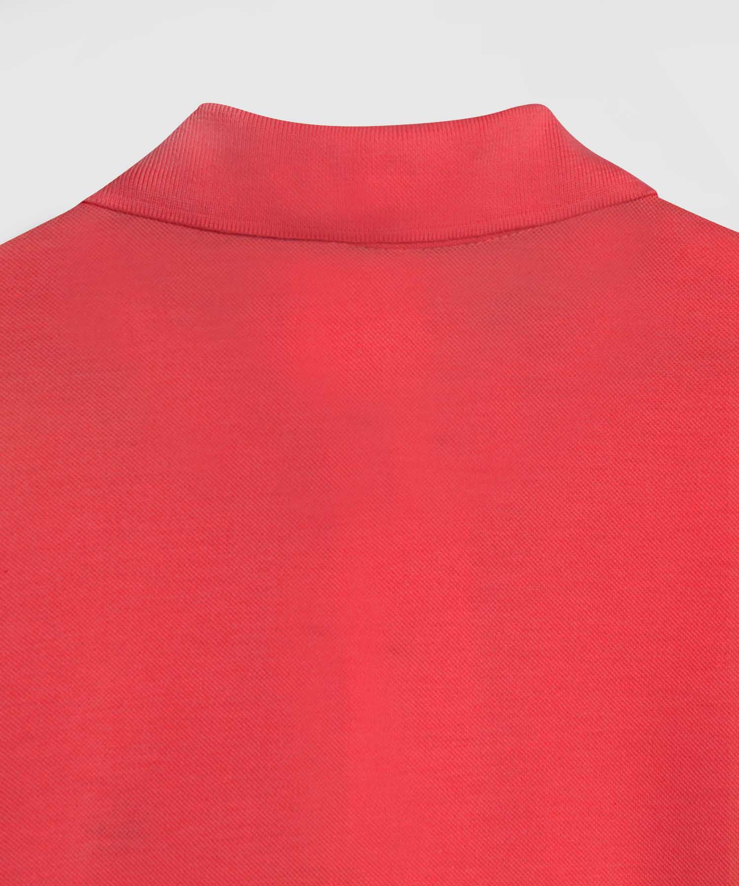 Polo Tejido Unicolor Cuello Y Puños Tejidos,Sin Bolsillo Con Hiladillo.