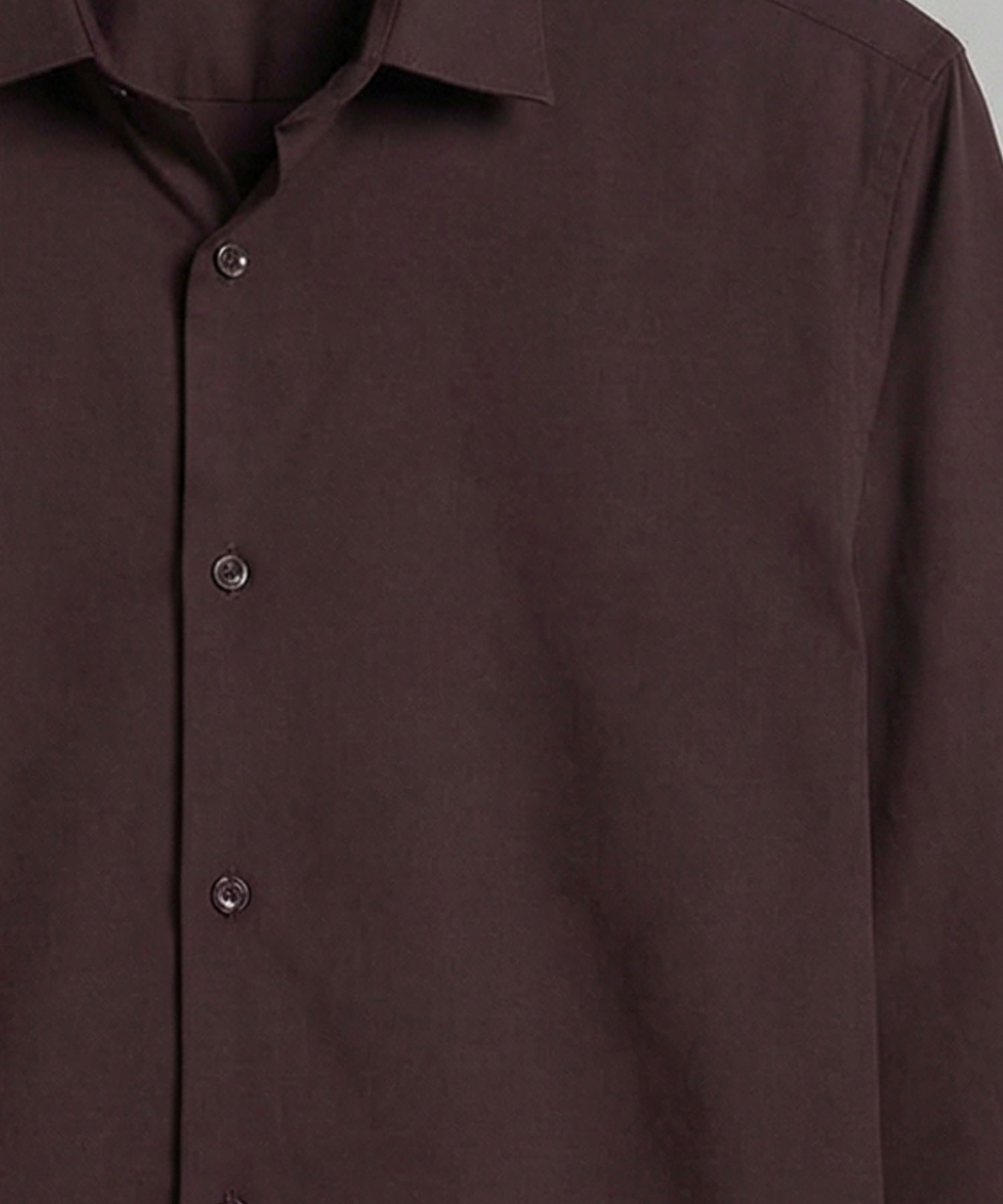 Camisa Formal De Manga Larga Para Hombre, Cafe, personalized