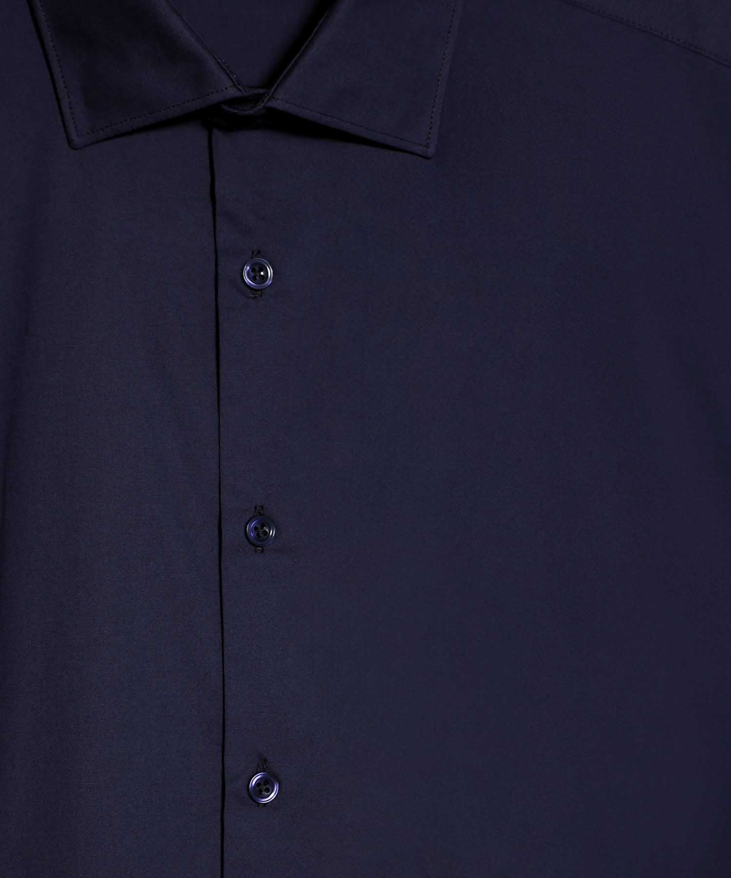 Camisa Formal De Manga Larga Con Bolsillo Para Hombre, AzulOscuro, personalized