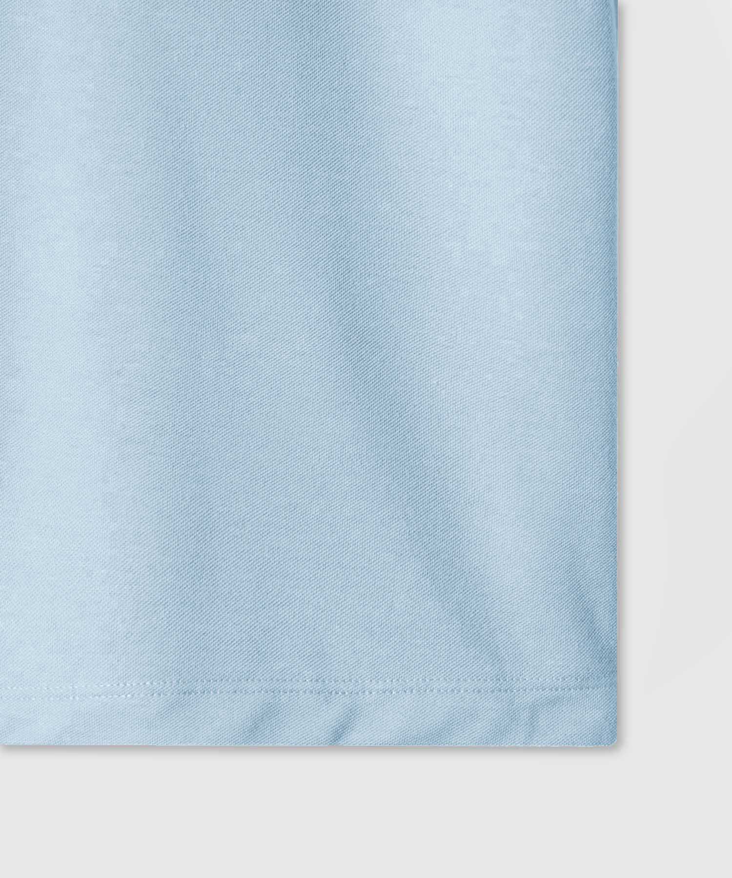 Polo Tejido Unicolor Cuello Y Puños Tejidos,Sin Bolsillo Con Hiladillo.